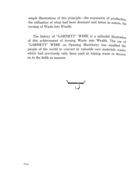 Garnett Wire – Its Uses and Application, Page 4